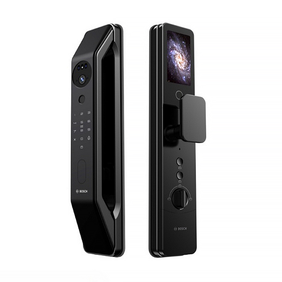 Khóa cửa vân tay Bosch FU6 PLUS Black