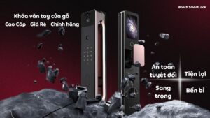 Khóa vân tay cửa gỗ chống nước