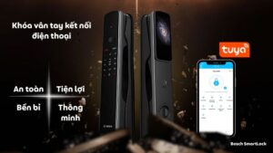 Khóa vân tay kết nối điện thoại