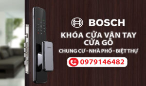 Khóa vân tay cửa gỗ Bosch