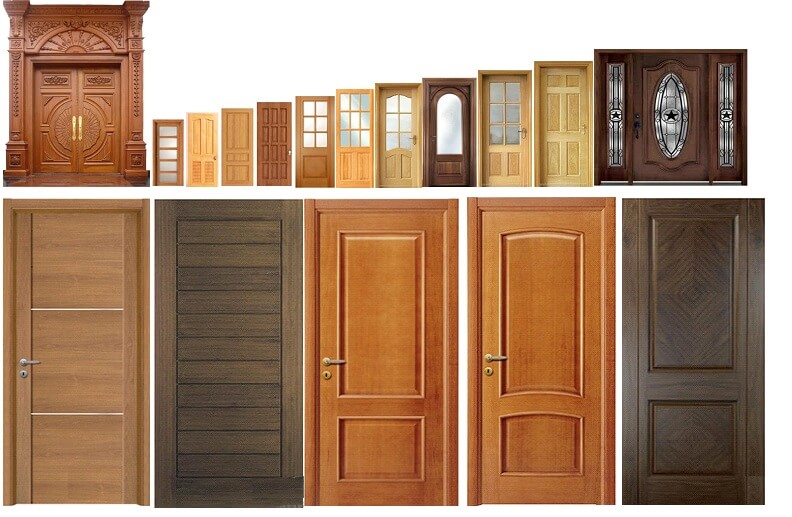 Các loại cửa gỗ