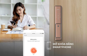 Khóa cửa chung cư thông minh