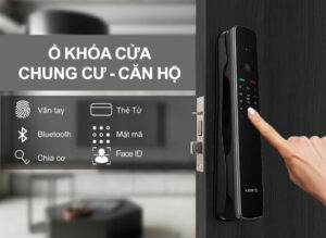 Ổ khóa cửa chung cư, căn hộ cao cấp, khóa cửa vân tay Bosch
