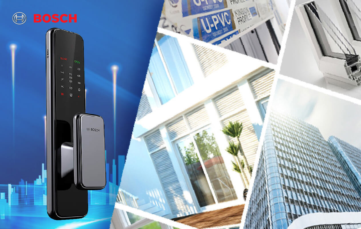 Khóa vân tay cửa nhựa lõi thép