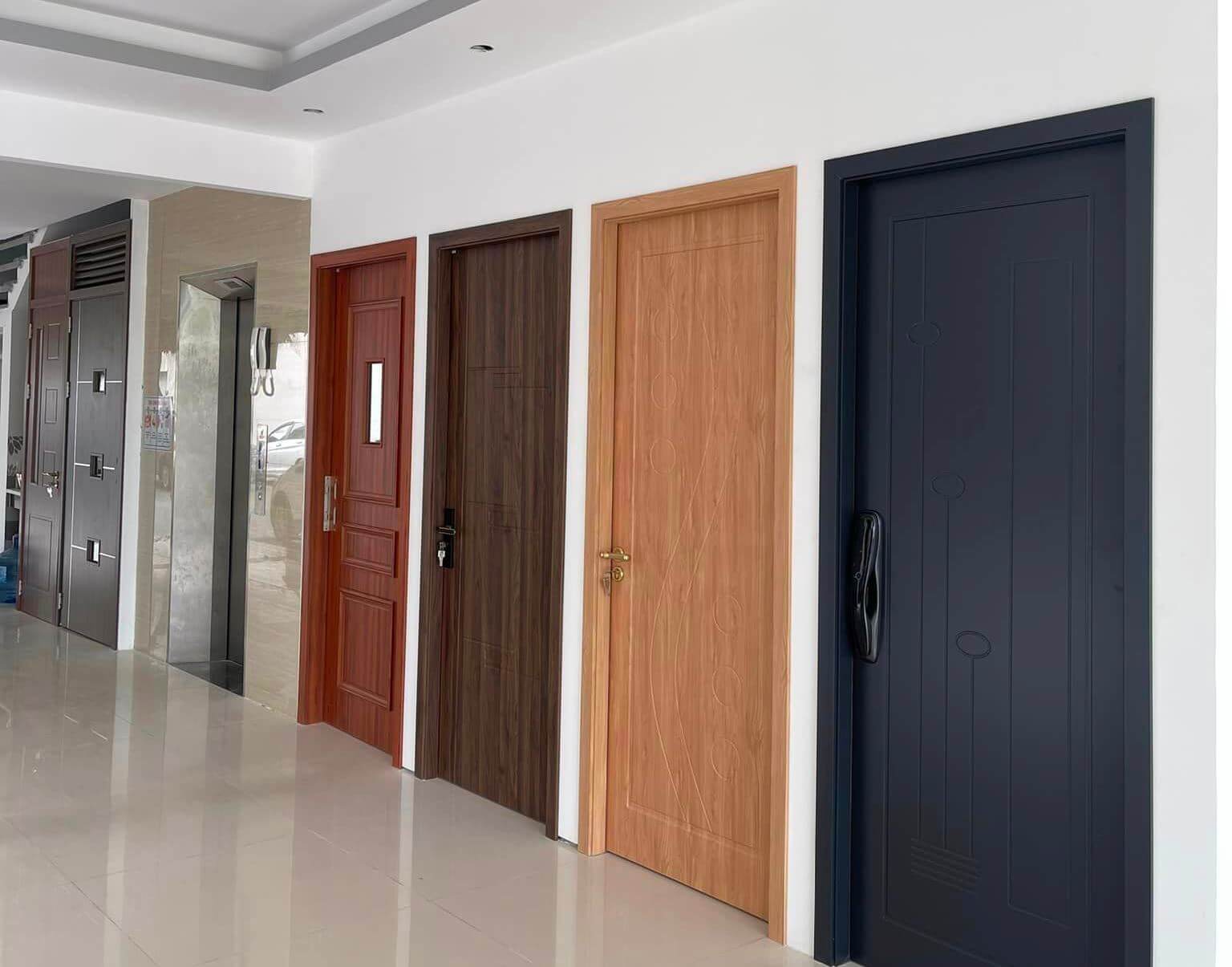 Khóa vân tay thiết kế tối ưu cho cửa nhựa