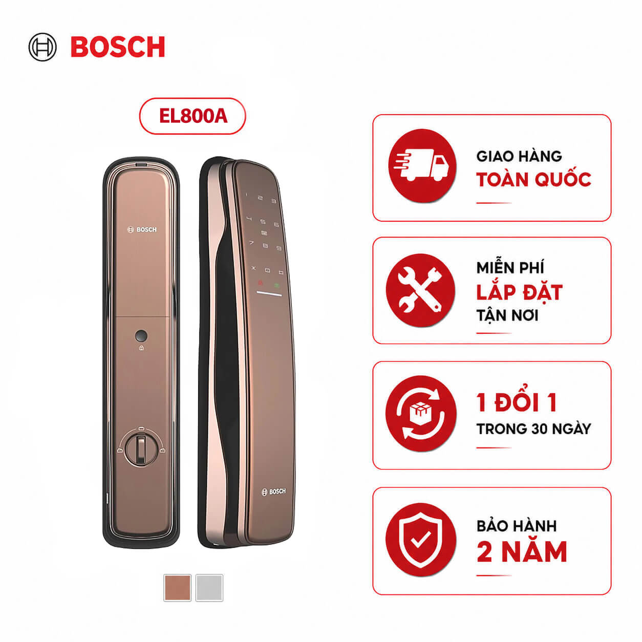Khóa cửa vân tay Bosch EL800A