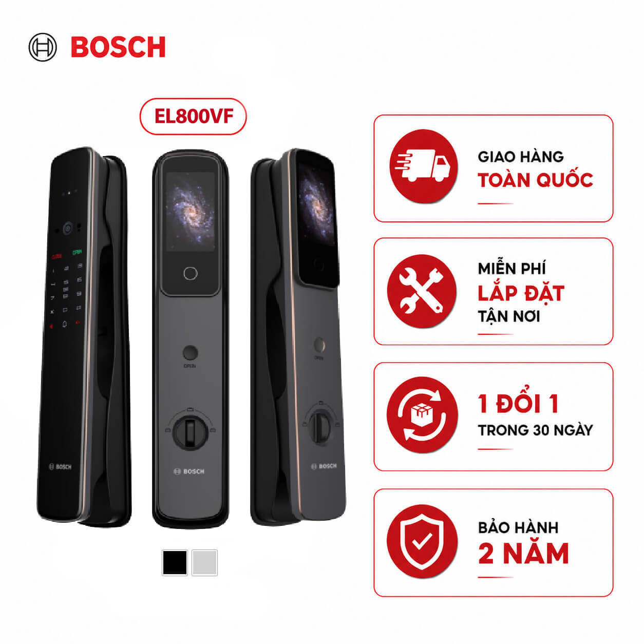 Khóa cửa vân tay Bosch EL800VF