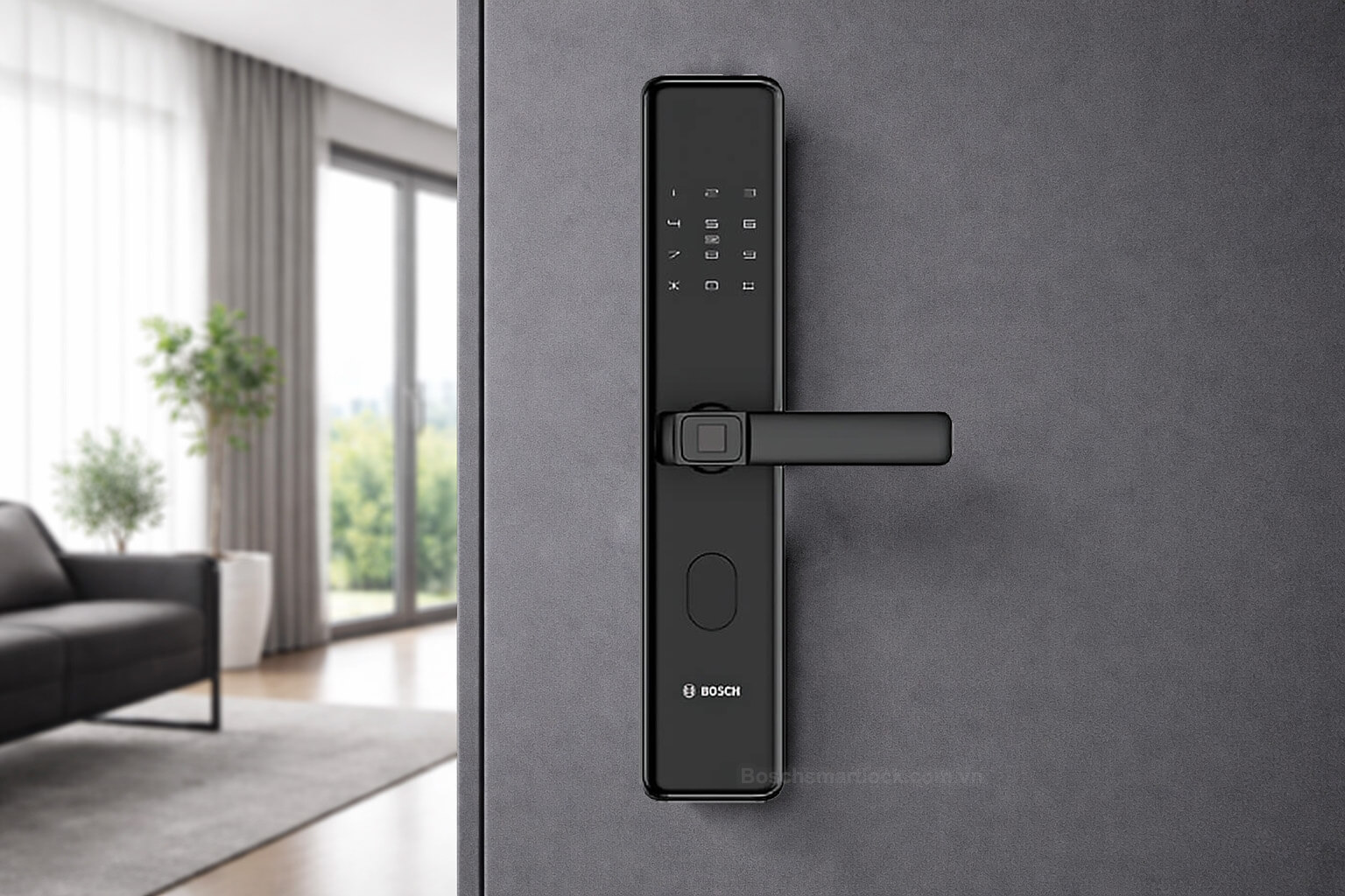 Đơn vị chuyên thi công lắp đặt khóa Bosch ID30 Miễn phí