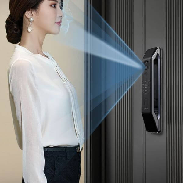Khóa vân tay Bosch FU6 Plus trang bị công nghệ FACE ID