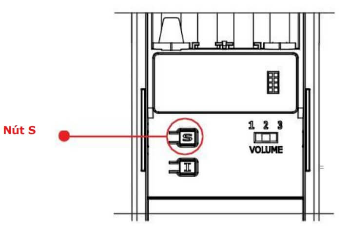 Nút cài đặt Menu khóa Bosch EL800