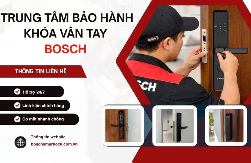 Trung tâm bảo hành khóa Bosch chính thức trên toàn quốc 
