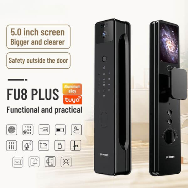 Bosch FU8 Plus smart lock supports multiple unlocking methods