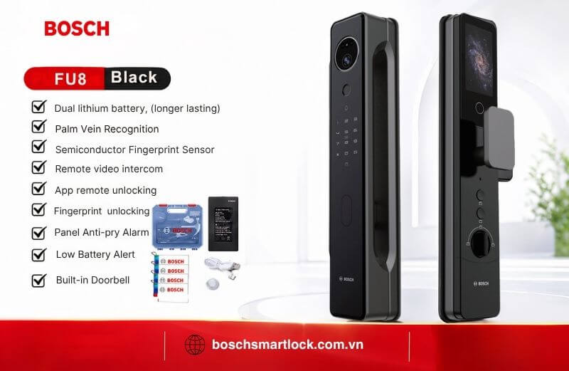 Genuine Bosch FU8 Smart Fingerprint Door Lock