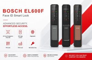 Bosch EL600F App WiFi Face ID Smart Fingerprint Door Lock