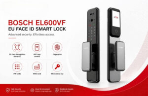 Bosch EL600VF EU Face ID Automatic Smart Fingerprint Door Lock