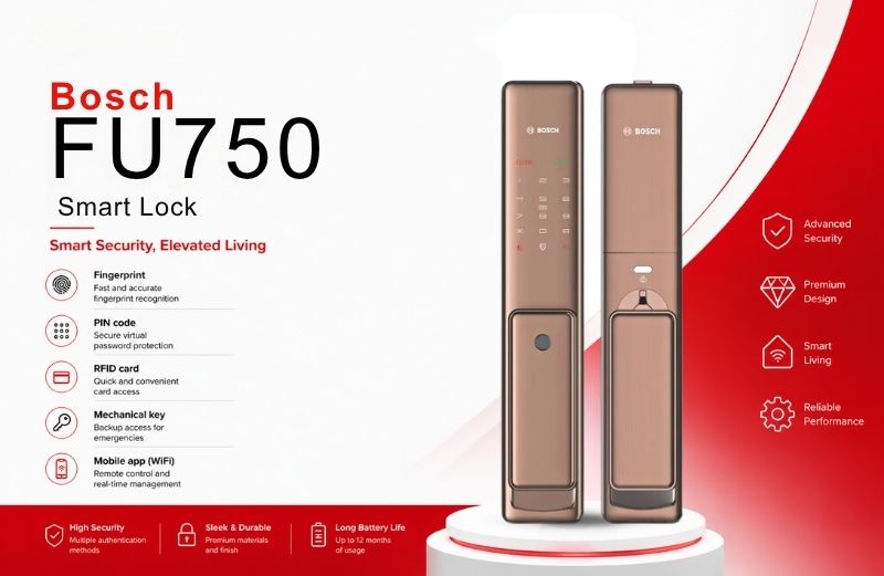 THAO TÁC MỞ KHÓA NHANH CHÓNG BẰNG VÂN TAY MỘT CHẠM TRÊN BỀ MẶT KÍNH