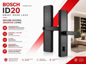 Bosch ID20 Smart Electronic Fingerprint Door Lock