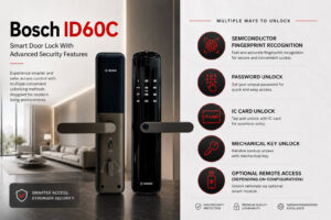 Bosch ID60C Smart Door Lock With Advanced Security Features