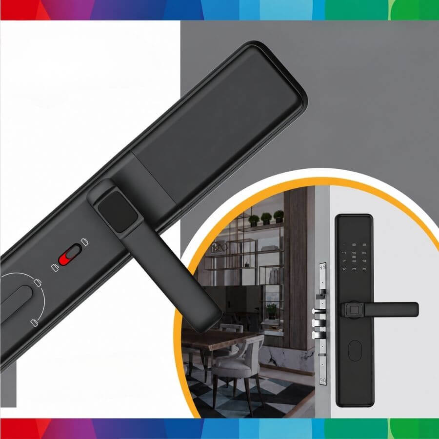 Durable Electronic Lock Body with Enhanced Security