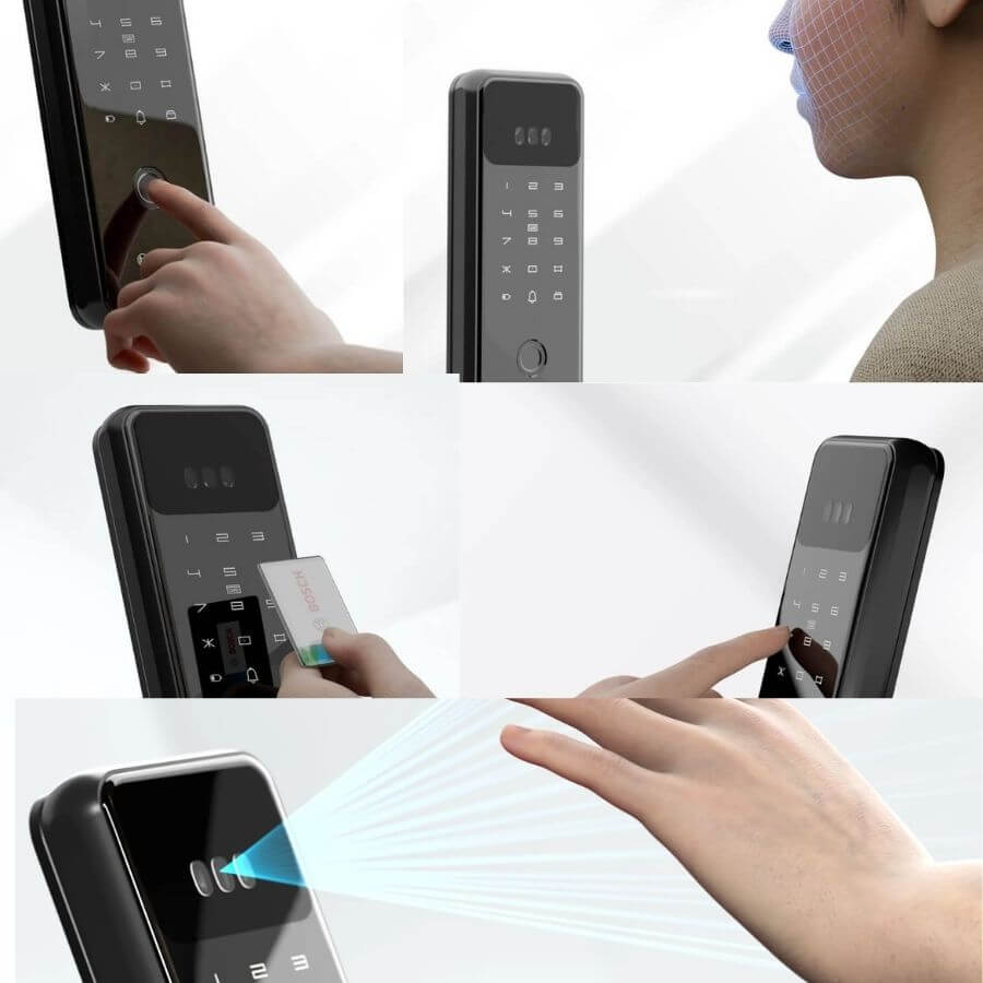 Multiple smart unlocking methods on Bosch T15 Plus