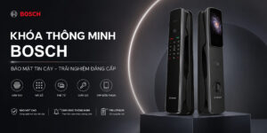 Ứng dụng khóa cửa vân tay Bosch