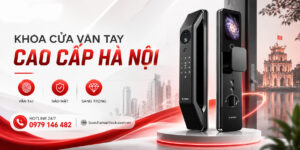 Mẫu khóa cửa vân tay Bosch cao cấp dành cho nhà ở và biệt thự
