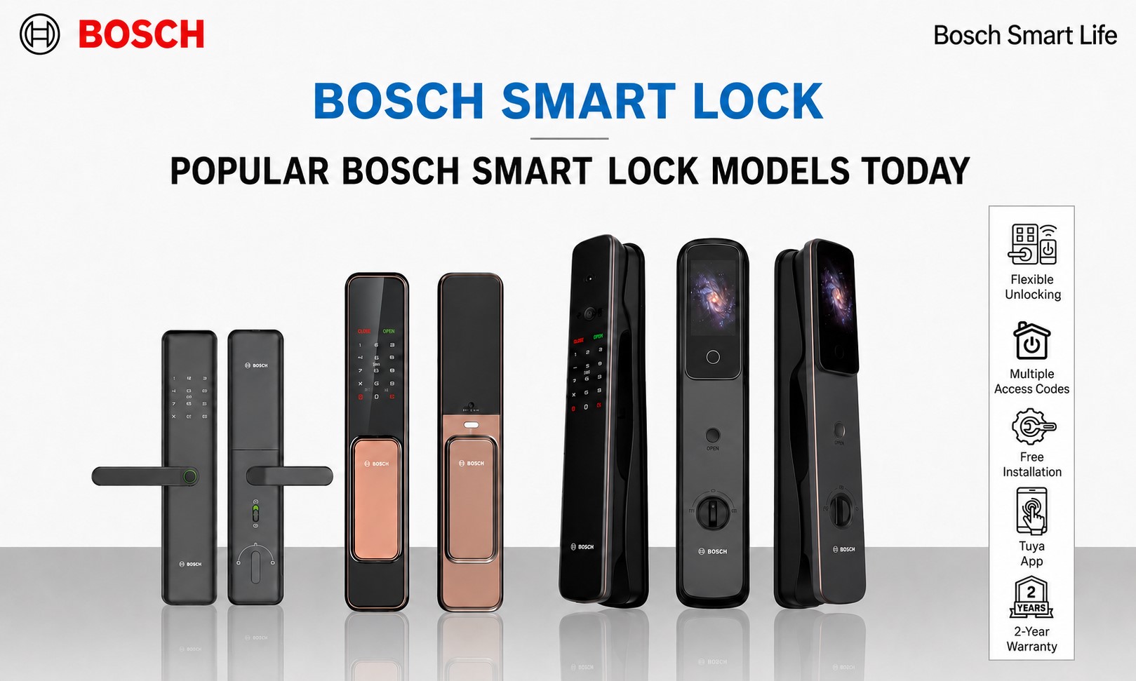 Popular Bosch Smart Door Locks Worth Buying Today