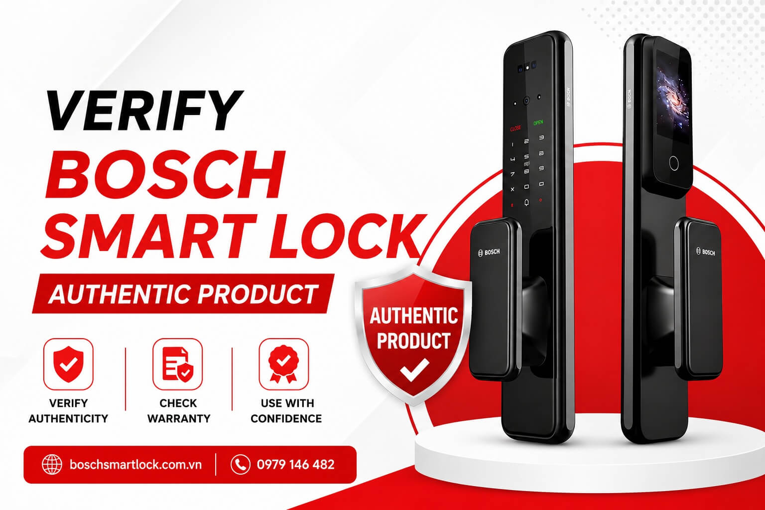 How to Verify a Genuine Bosch Fingerprint Door Lock by Serial Number