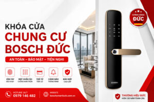 Khoá cửa chung cư của Đức