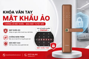Khoá vân tay mật khẩu ảo