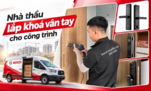 Nhà thầu lắp khoá vân tay cho công trình, dự án số lượng lớn